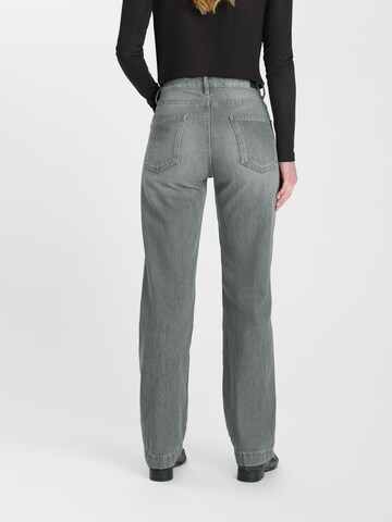 Le Temps Des Cerises Wide leg Jeans in Grijs