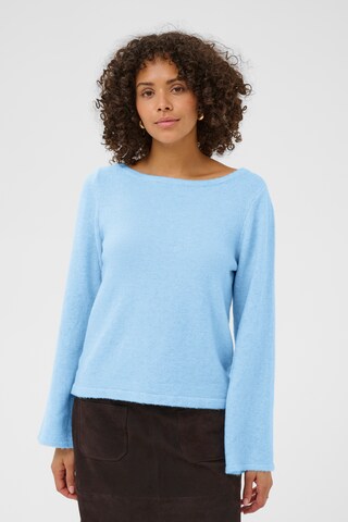Kaffe Strickpullover 'KAJolanda' in Blau: Vorderseite
