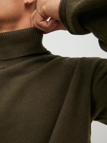 JACK & JONES Pullover 'HILL' in Grün