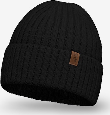 Bonnet '70104' Vivisence en noir : devant