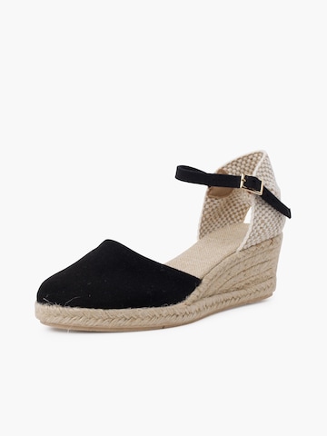 Pisamonas Sandale‌‌ in Schwarz: Vorderseite