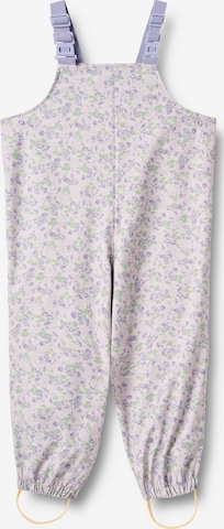 WHEAT Latzhose 'Charlo' in Lila: Vorderseite