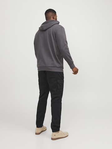 Jack & Jones Plus regular Cargobukser 'Paul' i grå