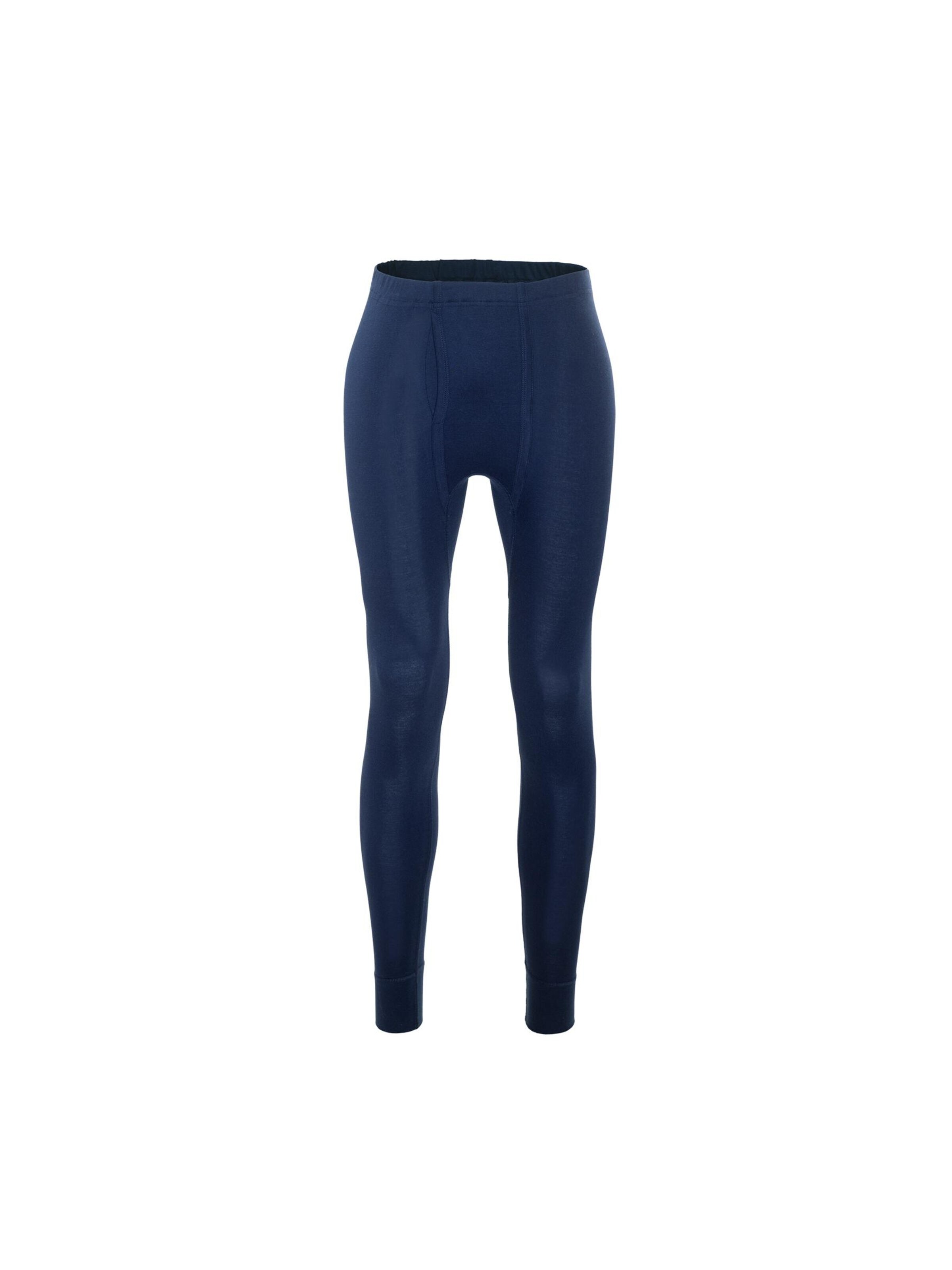 Living Crafts Lange Unterhose 'JONATHAN'‌ in Blau: Vorderseite