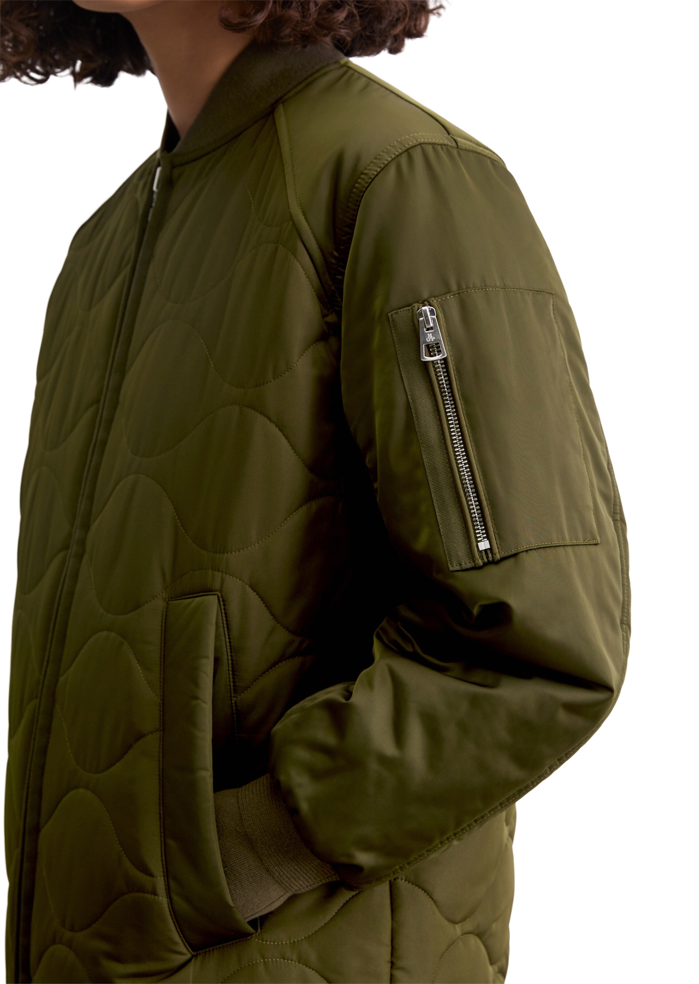 Marc O'Polo Mantel in Grün