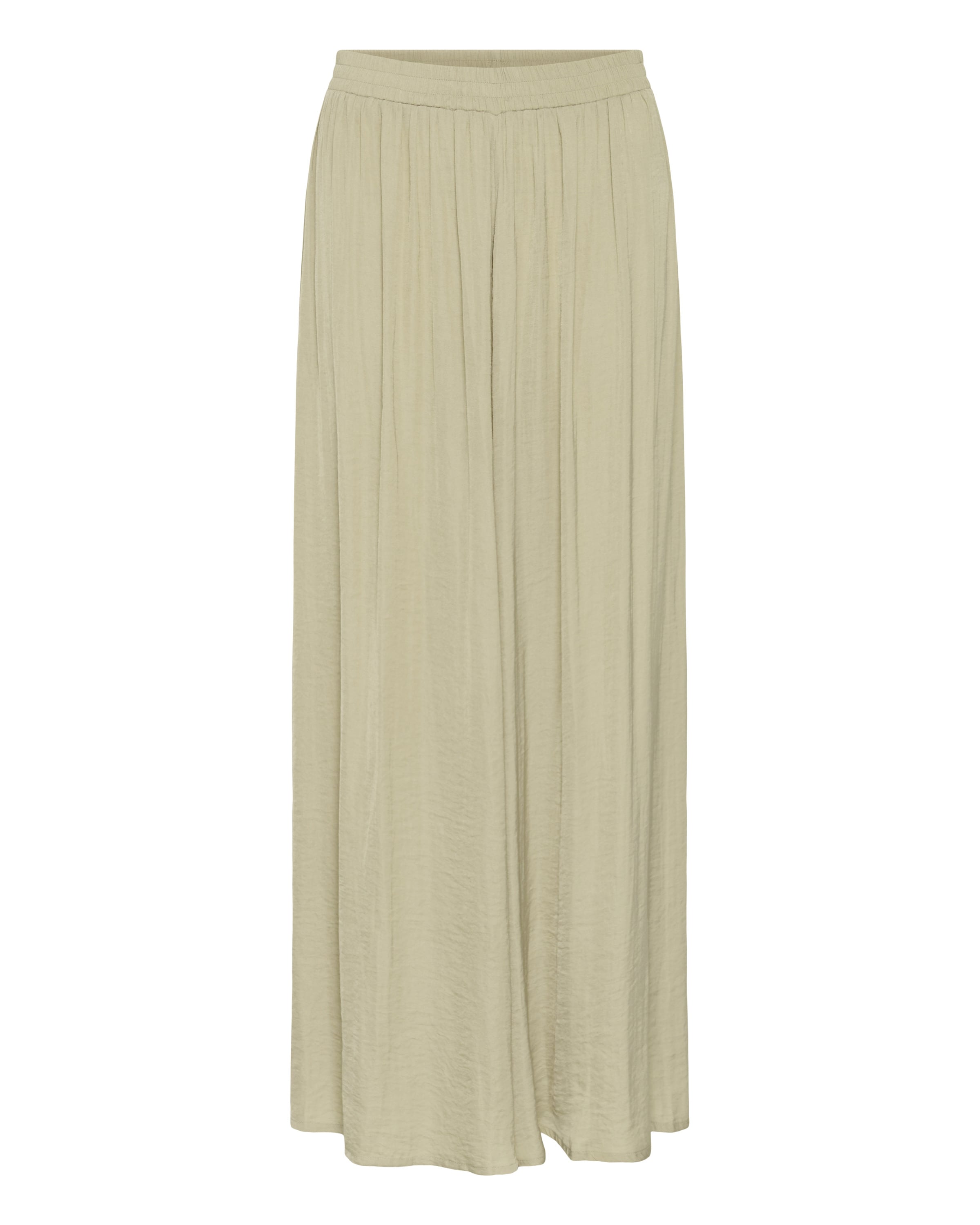 Kaffe - Pierna ancha Pantalón 'KAallie' en beige: frente