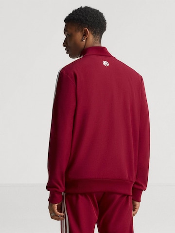 ADIDAS ORIGINALS - Sudadera con cremallera deportiva 'Arsenal Terrace Icons' en rojo