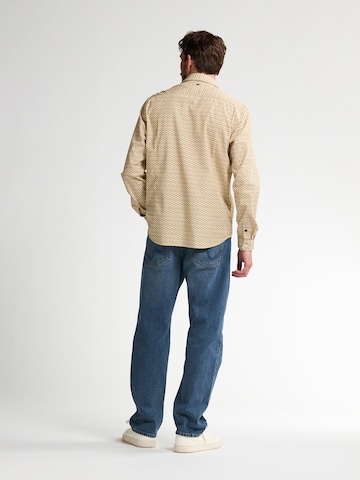 Coupe regular Chemise Petrol Industries en beige