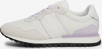 Baskets basses Tommy Jeans en violet : devant