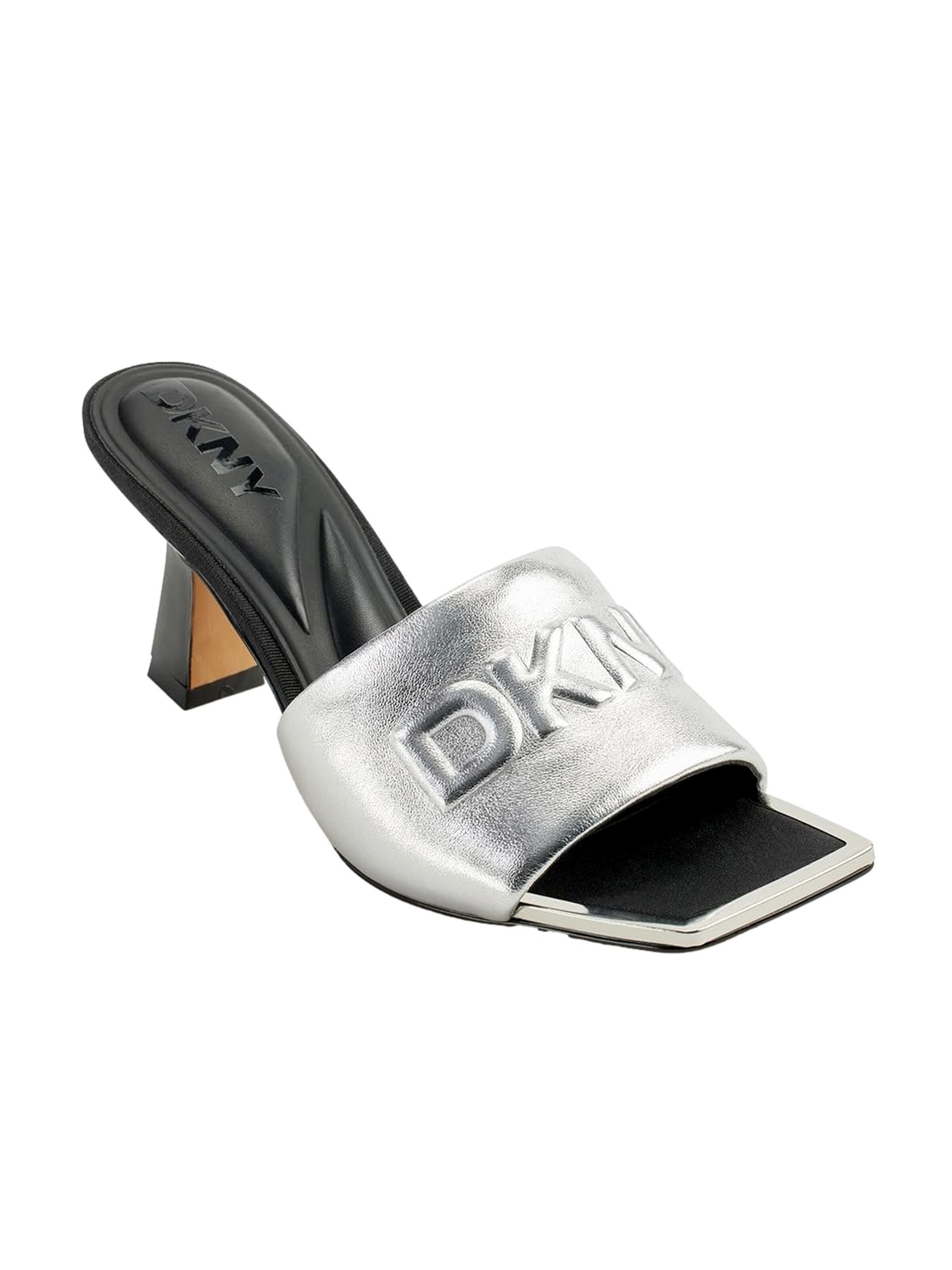 DKNY Pantolette 'Keke' in 37 in silber, Produktansicht