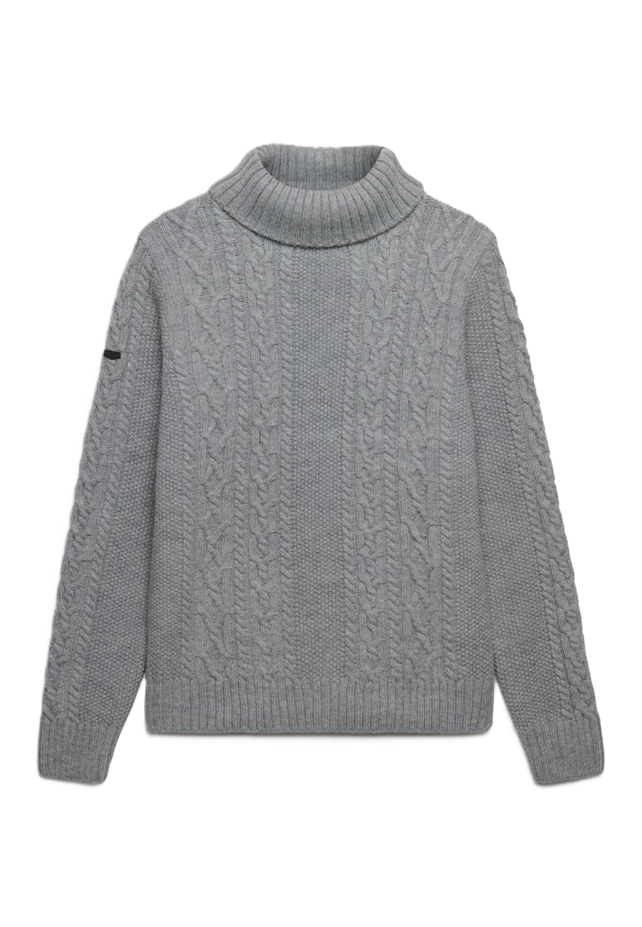 Superdry & Co Trui 'Jacob' in S in de kleur Grijs gemêleerd, Productweergave