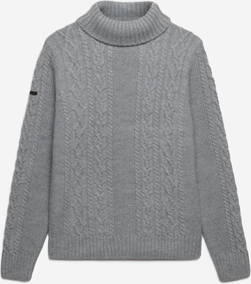 Superdry & Co Trui 'Jacob' in Grijs: voorkant