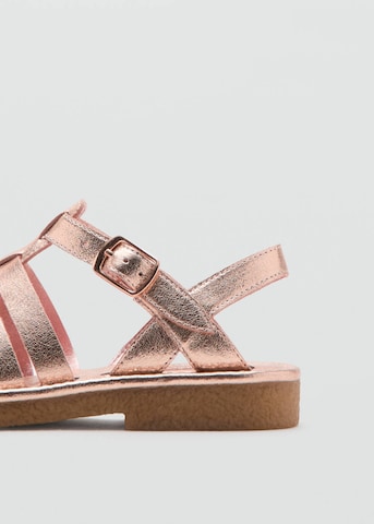 MANGO KIDS Sandals 'Crepe' in Pink