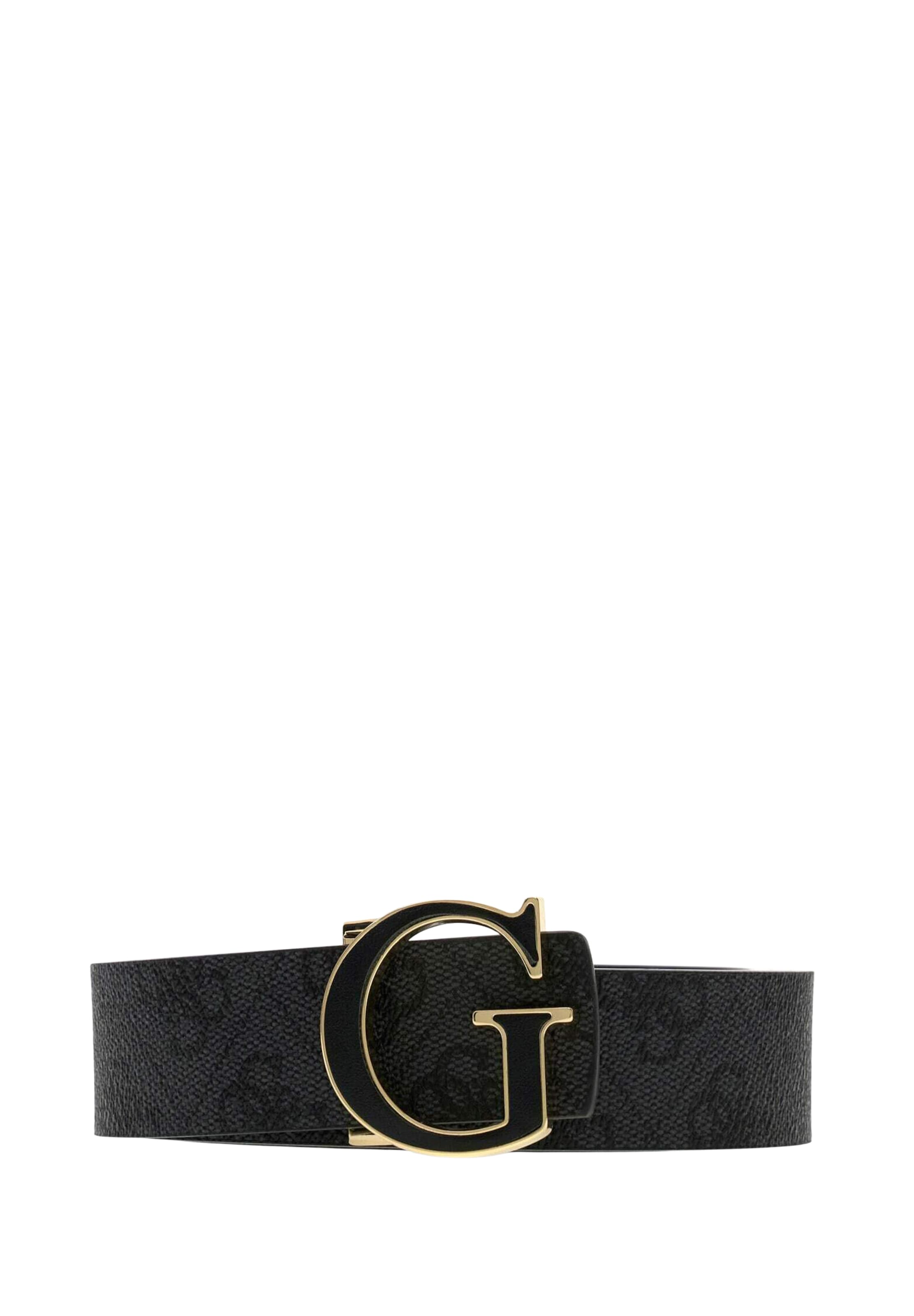 GUESS Riem in 85 in de kleur Goud / Antraciet / Zwart, Productweergave