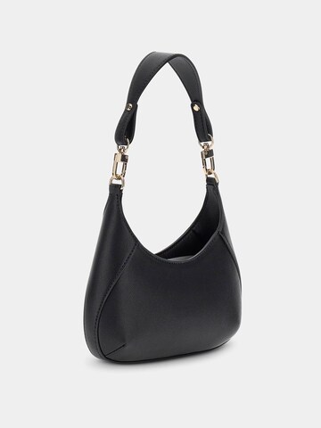 GUESS Schultertasche 'Mimina' in Schwarz