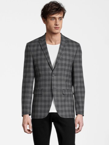 Steffen Klein Slim fit Colbert in Grijs: voorkant