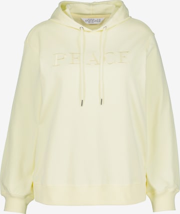 Sweat-shirt Studio Untold en jaune : devant