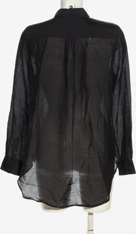 H&M Transparenz-Bluse S in Schwarz