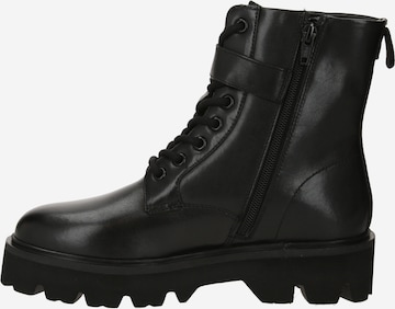 Blauer.USA Lace-Up Ankle Boots in Black