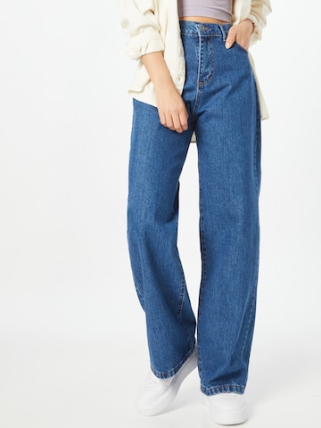 Trendyol רגל רחבה ג'ינס בכחול: מלפנים