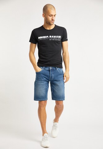 T-Shirt 'Miller' Bruno Banani en noir