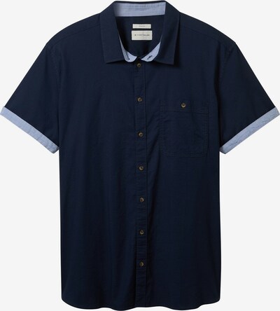 TOM TAILOR Men + Button Up Shirt in marine blue / Dusty blue, Item view