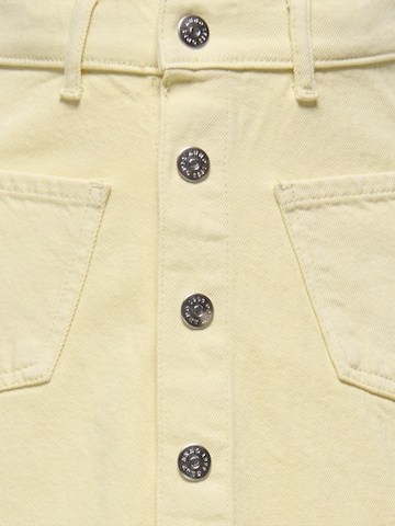 ONLY GIRLS - Falda 'KOGAMAZING' en amarillo