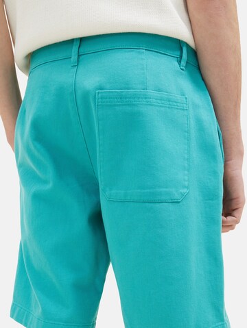 TOM TAILOR DENIM Normalny krój Spodnie w kolorze niebieski