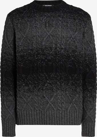 Karl Lagerfeld Sweter w kolorze czarny: przód