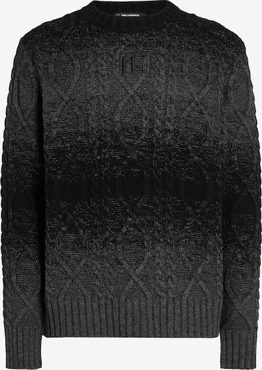 Megztinis iš Karl Lagerfeld, spalva – tamsiai pilka / juoda, Prekių apžvalga