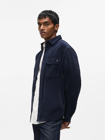 Comfort fit Camicia di Karl Lagerfeld in blu