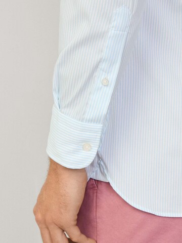 Coupe slim Chemise 'Ess' Hackett London en bleu