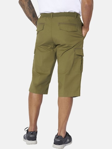 Jan Vanderstorm Loose fit Cargo Pants 'Askjell' in Green
