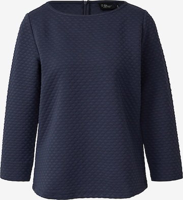 s.Oliver Sweatshirt in Blauw: voorkant