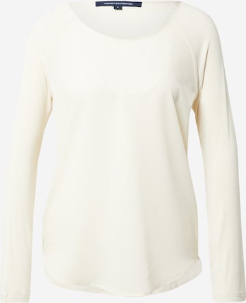 FRENCH CONNECTION Μπλουζάκι 'POLLY' σε λευκό: μπροστά