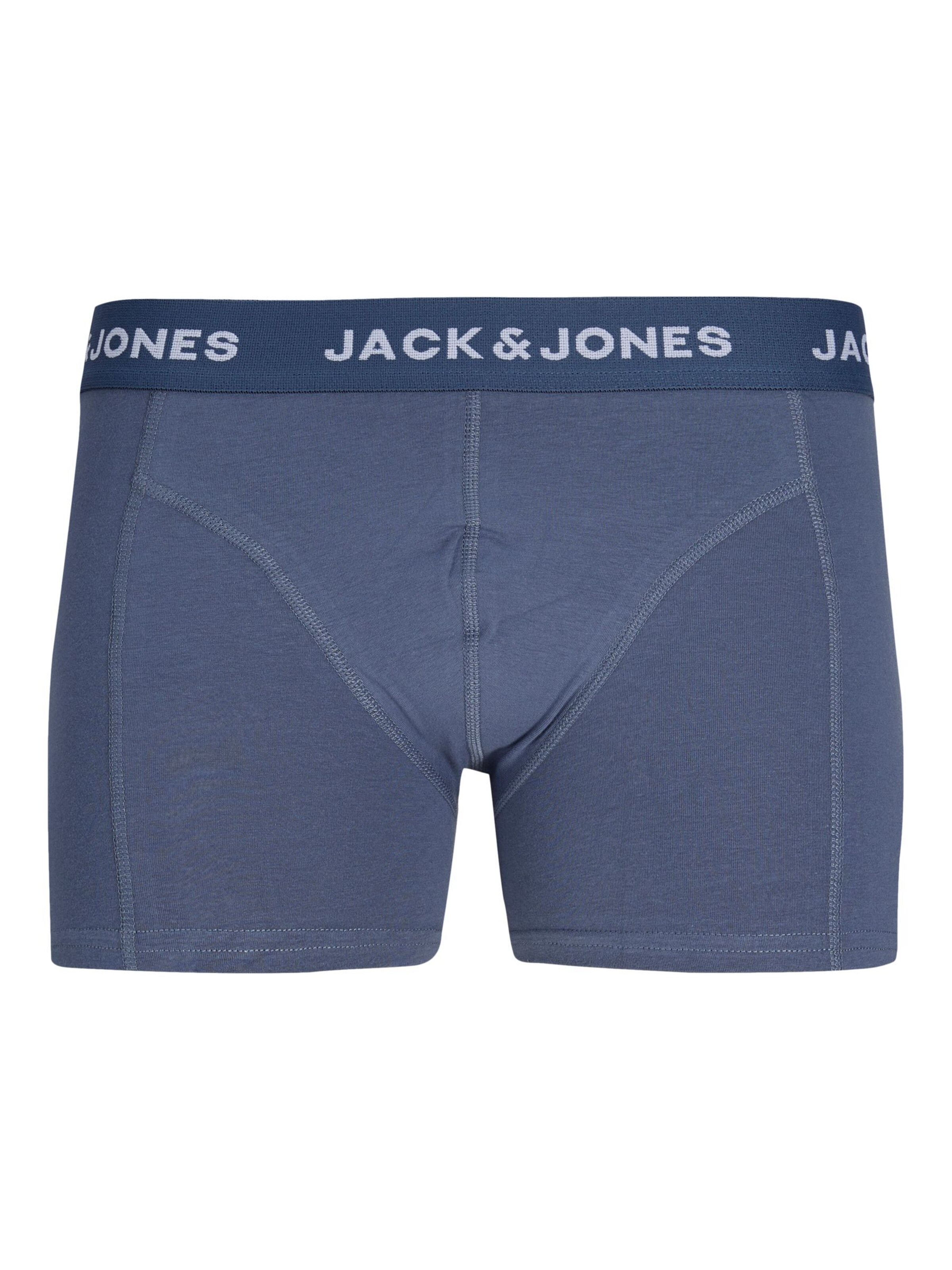 JACK & JONES - Calzoncillo boxer en azul