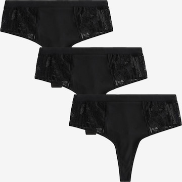 Next Стринги в Черный: спереди