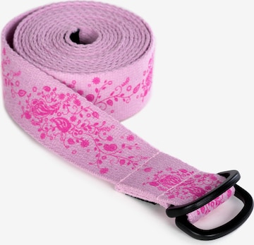 YOGISTAR.COM Sportgürtel in Pink: predná strana