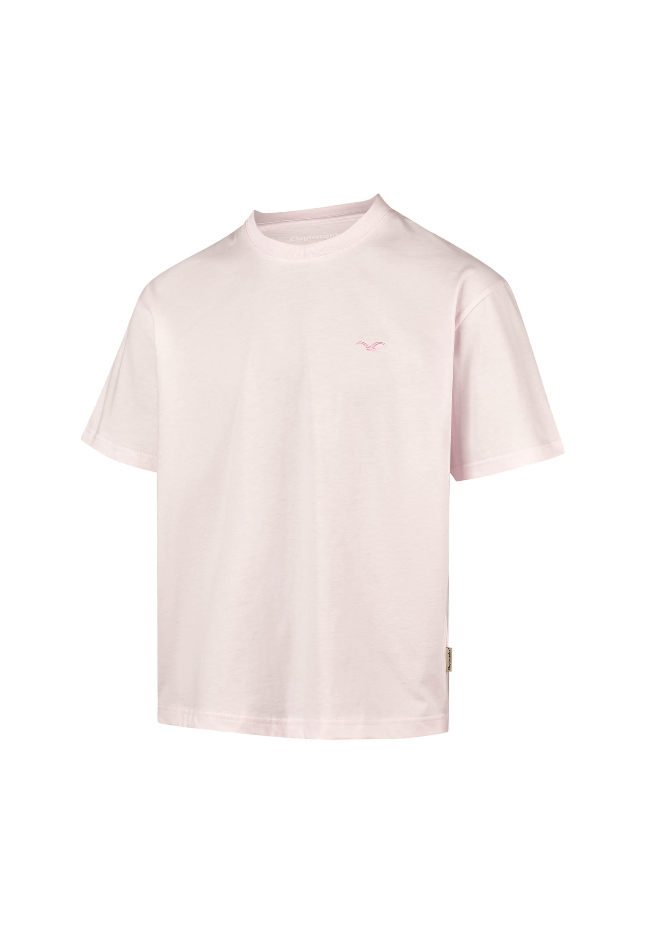 Cleptomanicx T-Shirt 'Boxy Tee Ligull Boxy Crop' in Rot