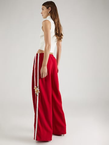 GUESS Loose fit Pants 'Zoey' in Red