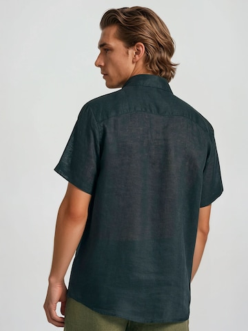 Funky Buddha Regular fit Button Up Shirt in Black