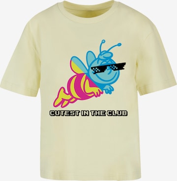 F4NT4STIC Shirt ''Die Biene Maja' in Gelb: Vorderseite