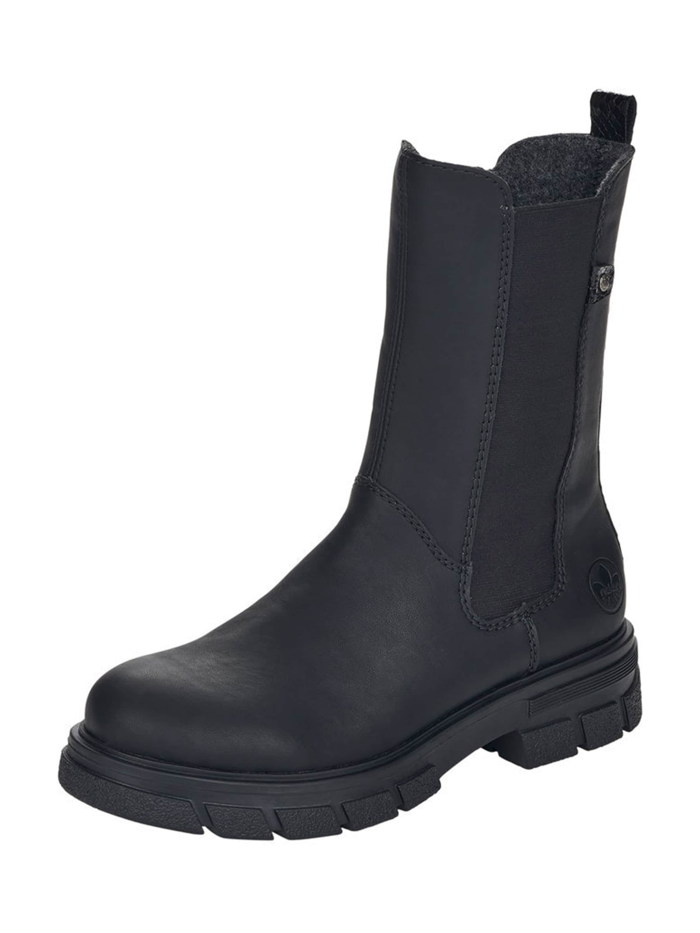 Rieker Stiefelette in Schwarz: Vorderseite