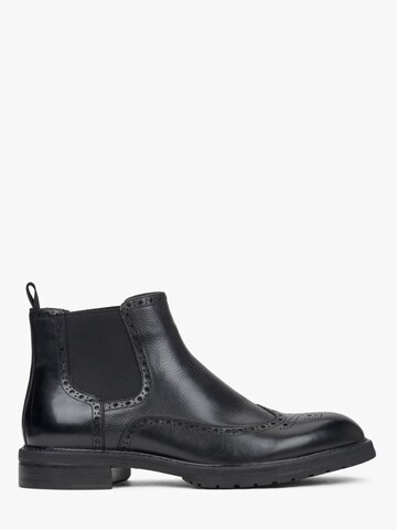 Estro Boots '985-12'‌‌‌‌‌ in Schwarz: Vorderseite