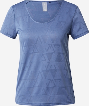 ONLY PLAY Functioneel shirt 'JUE' in Blauw: voorkant