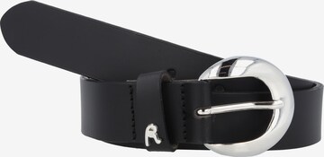 REPLAY Belt in Black: front