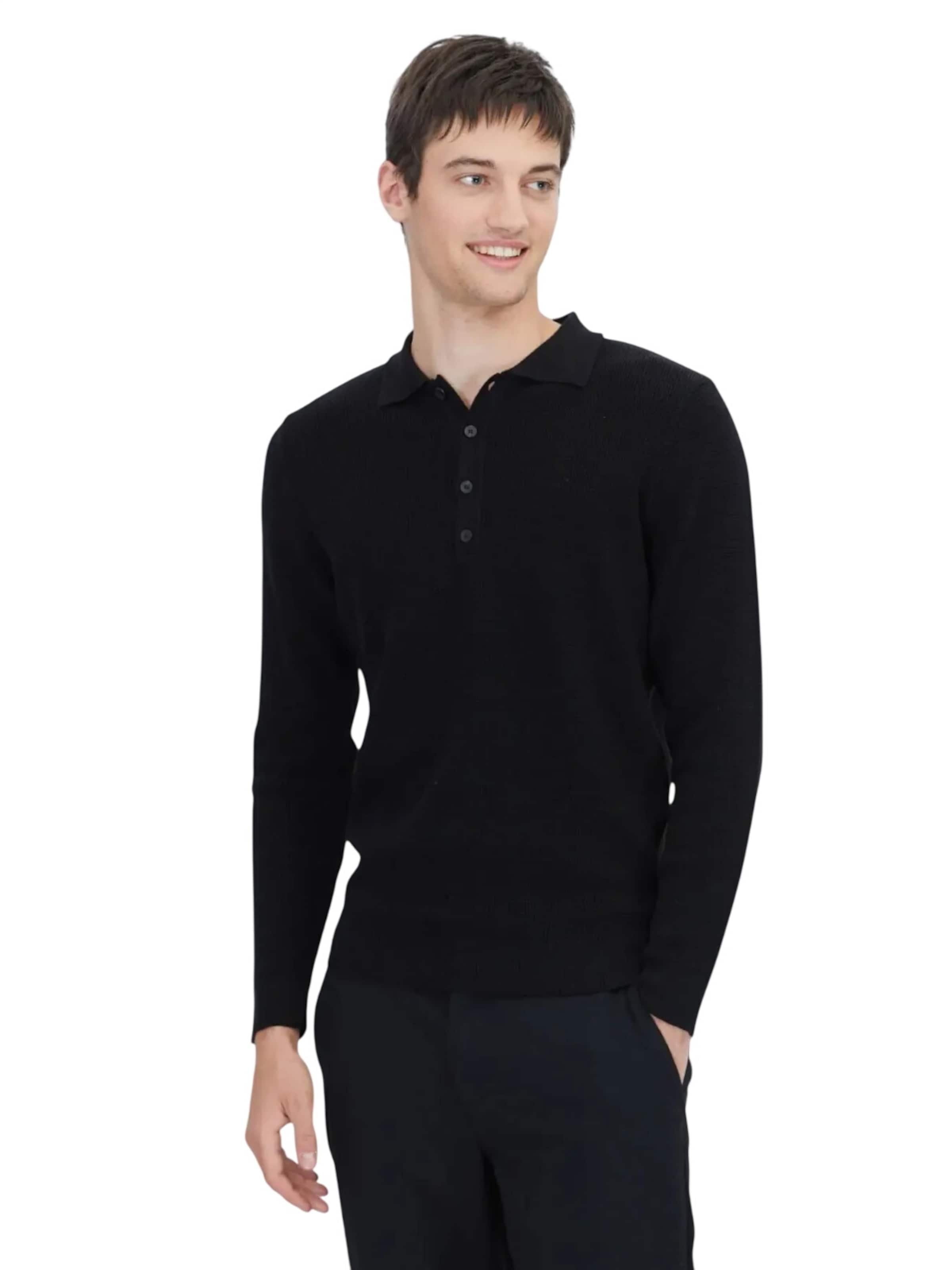 KİP Sweater in Black: front
