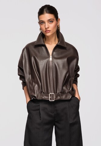 Veste mi-saison Ombre en marron