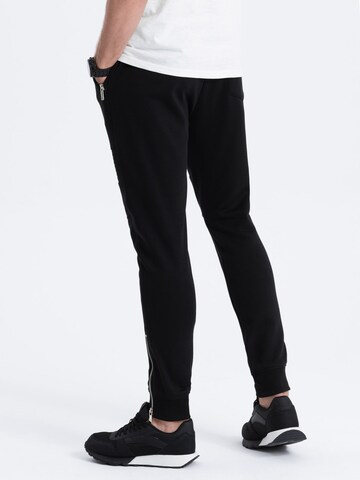 Ombre Tapered Broek 'PASK-22FW-004' in Zwart