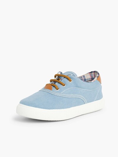Pisamonas Baskets en 20 en bleu clair, Vue avec produit